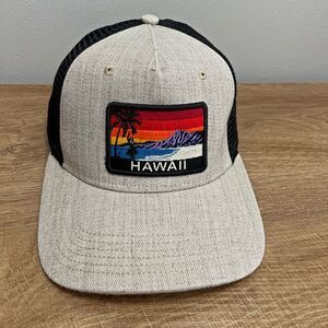 Legacy Hawaii Trucker Hat, Sunset Patch Cap, Surf Beach Mesh Snapback